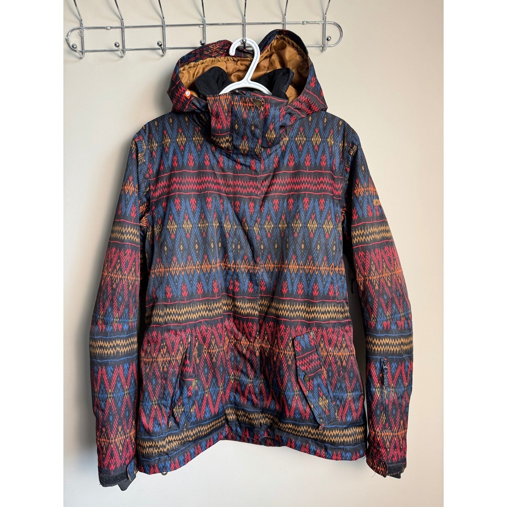 Roxy Womens Multicolor Dry Flight Technology XL Snowboard Ski Jacket Sporty FLAW